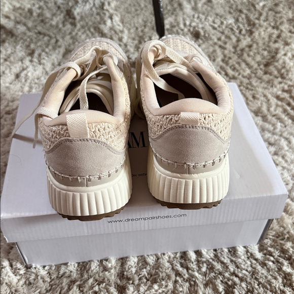 DREAM PAIRS Women Chunky City Tweed Platform Sneaker - Picture 7 of 7